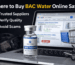 Buy BAC Water